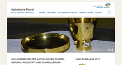 Desktop Screenshot of kath-herisau.ch